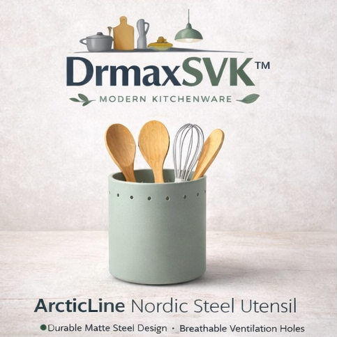 DrmaxSVK™ ArcticLine Nordic Steel Utensil Holder